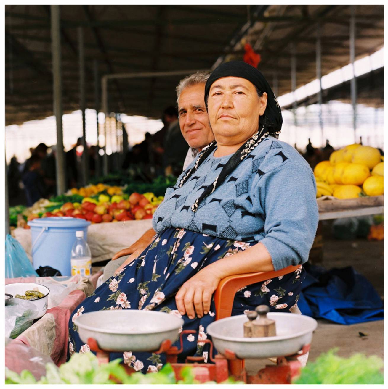 Modelled by locals; in Gocek Town