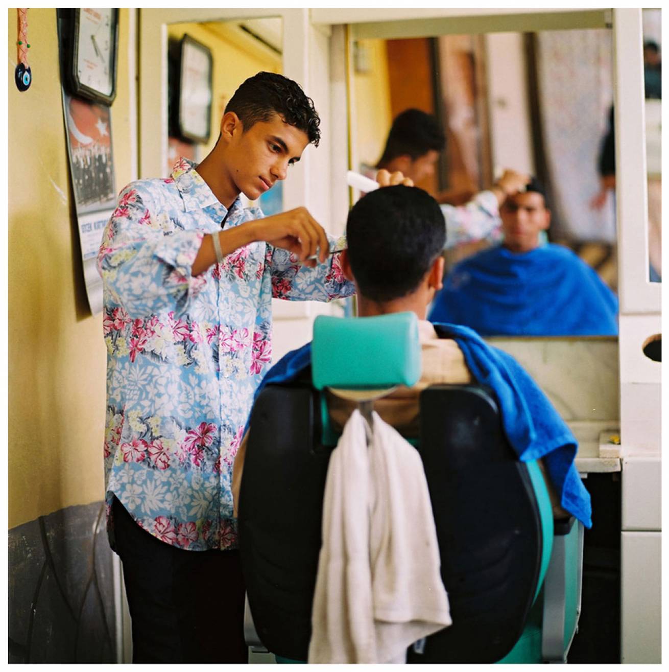 Modelled by locals; in Gocek Town