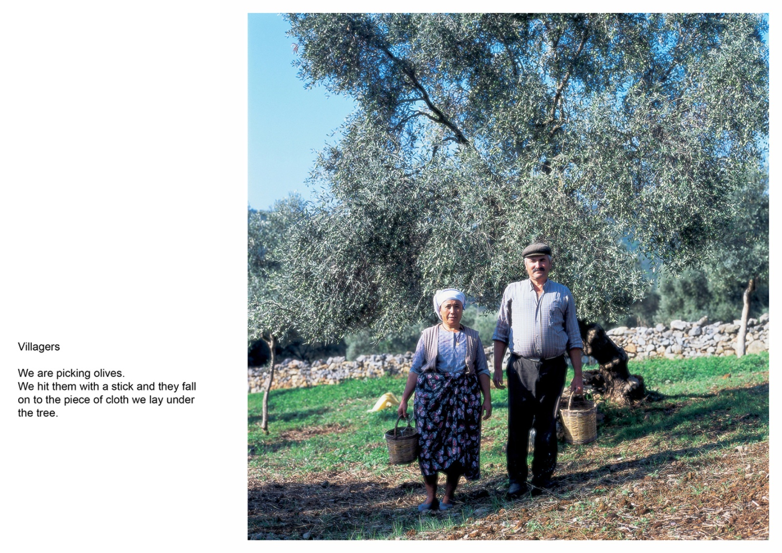 A book project about Bodrum Town - C type Prints with interview subtitles 80 x 100 cm