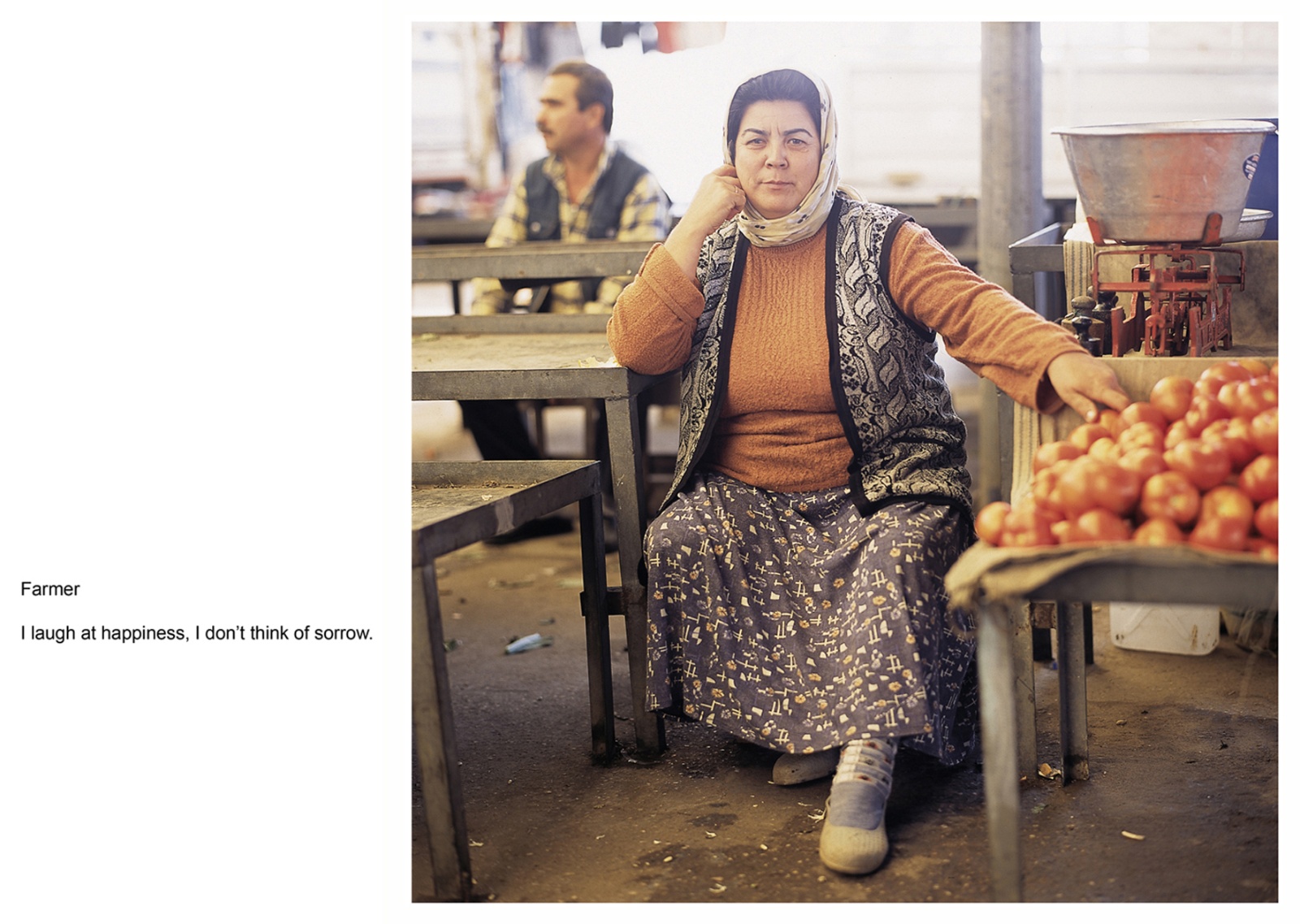 A book project about Bodrum Town - C type Prints with interview subtitles 80 x 100 cm