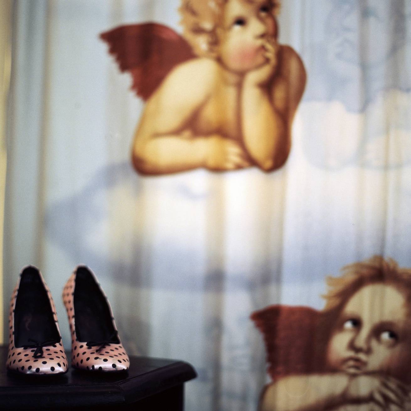 A book project of Interviews with Women - Pigment Prints with interview subtitles 80 x 100 cm