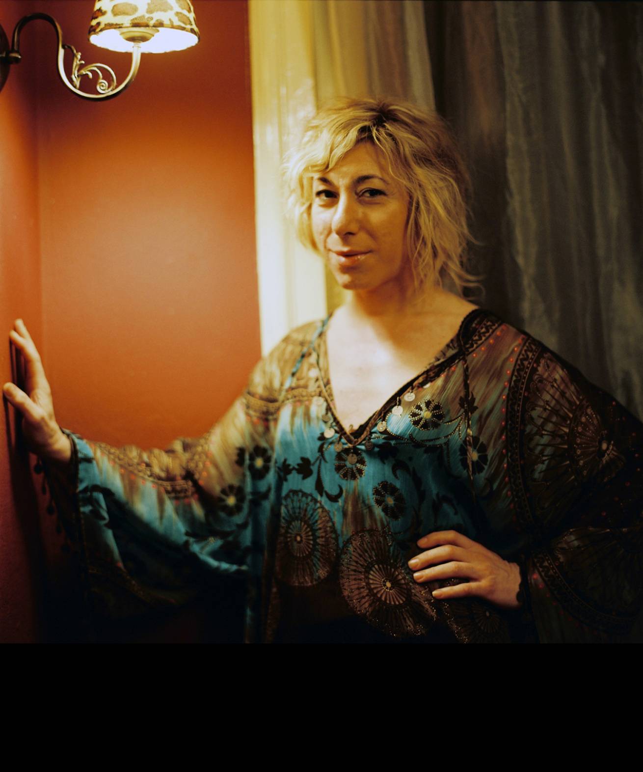 A book project of Interviews with Women - Pigment Prints with interview subtitles 80 x 100 cm