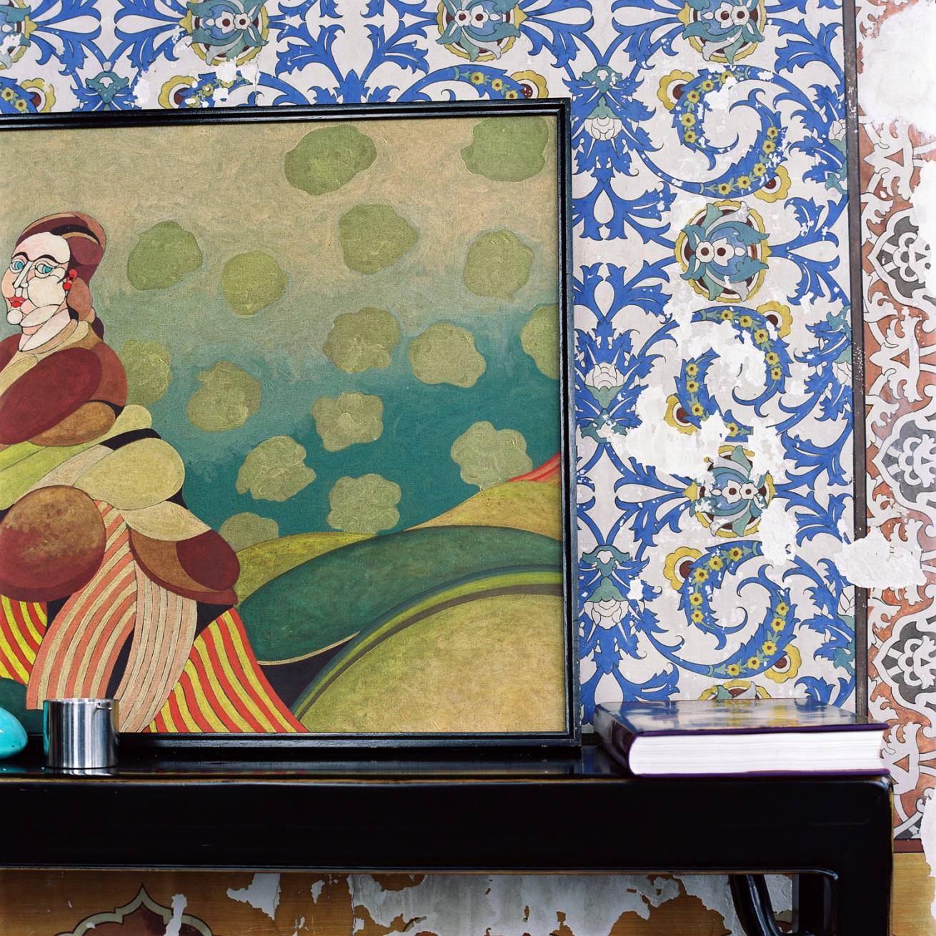 A book project of Interviews with Women - Pigment Prints with interview subtitles 80 x 100 cm