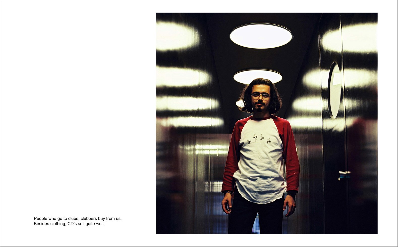 Photographs with the interview subtitles in Pera (Beyoglu) in Istanbul 80 x 100 cm