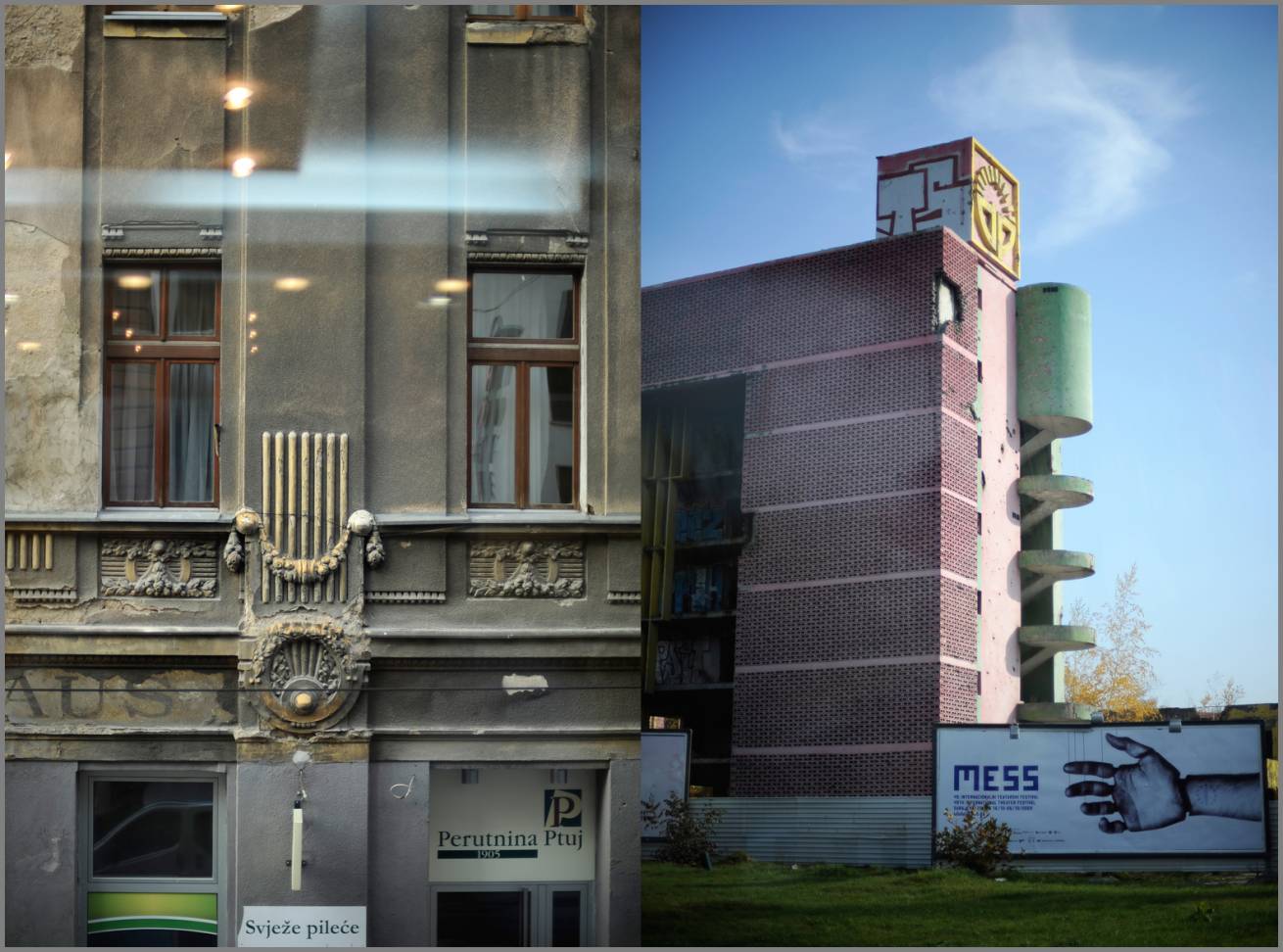 Leaving Sarajevo to Cross a Bridge ...