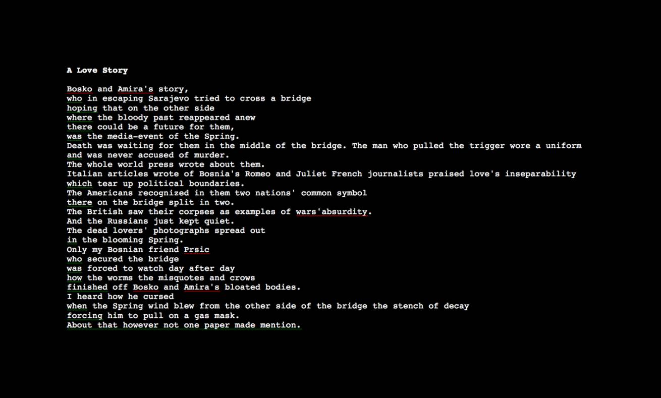 "Bosko and Amira's Story" - 45 x 60 cm Prints