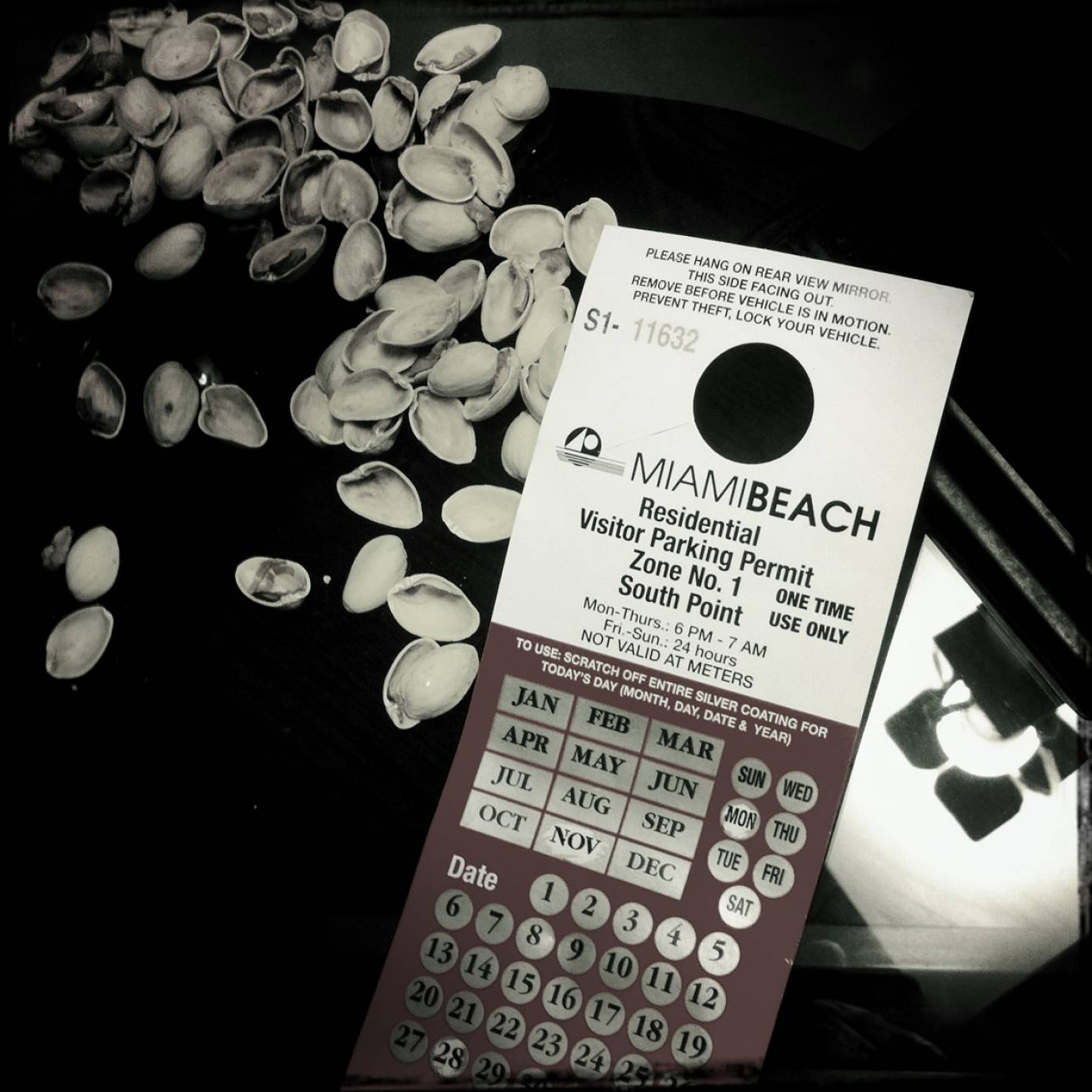 Miami 013 - 13 cm x 15 cm Postcard Size C Type Prints Portfolio - Edition of 50