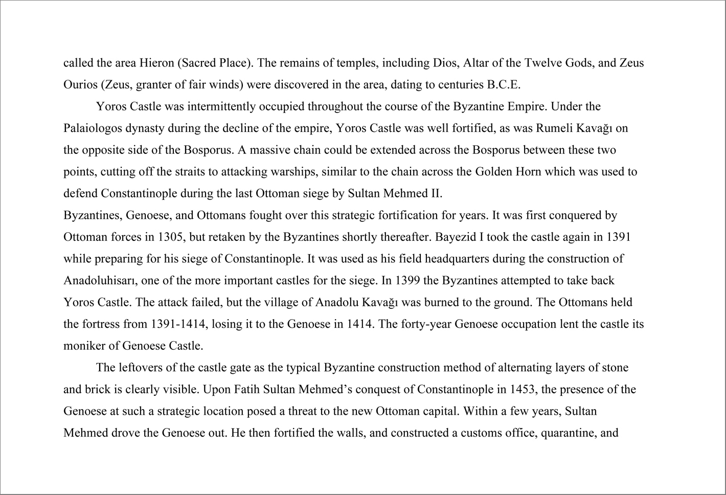 Microsoft Word - The End of Bosphorus.doc